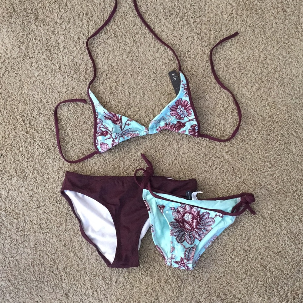 VIX by Paula Hermanny beaded swimsuit